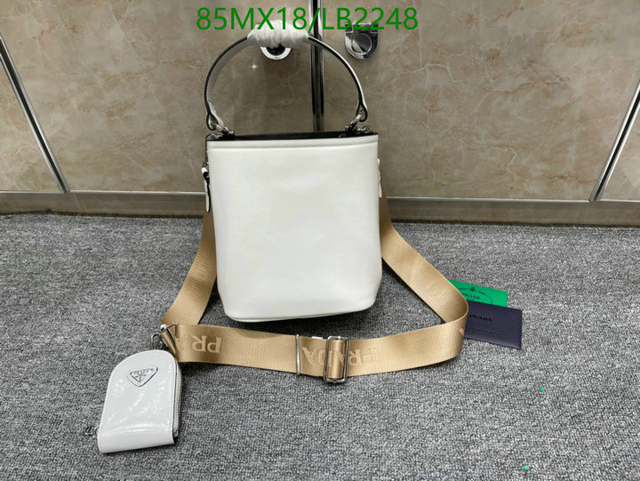 Prada Bag-(4A)-Diagonal-,Code: LB2248,$: 85USD