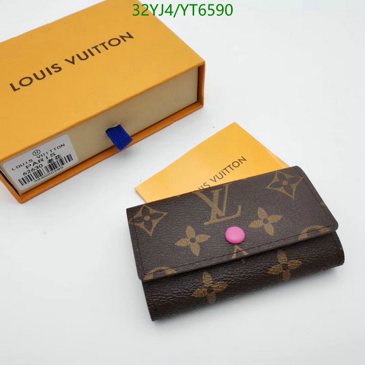 LV Bags-(4A)-Wallet-,Code: YT6590,$: 32USD