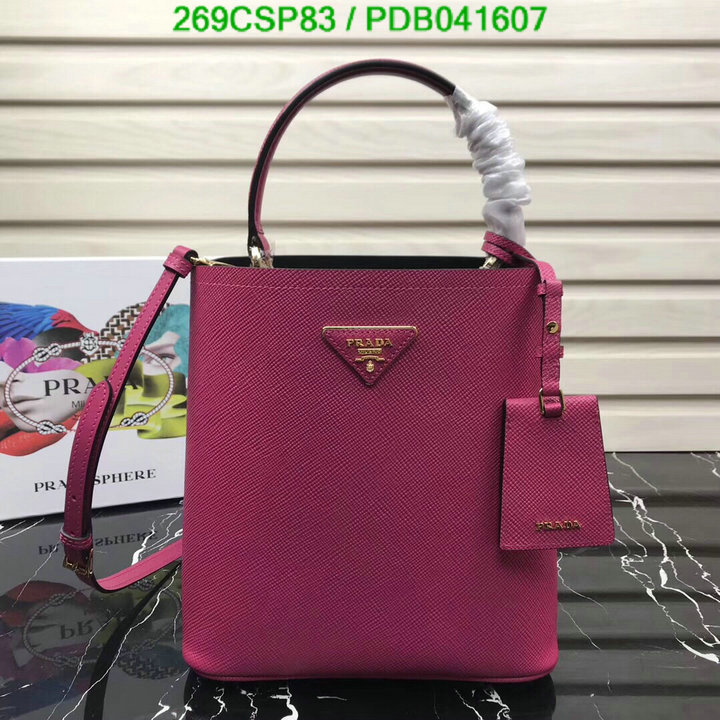 Prada Bag-(Mirror)-Handbag-,Code: PDB041607,$: 269USD