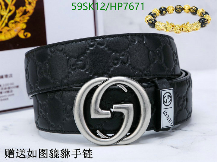 Belts-Gucci, Code: HP7671,$: 59USD