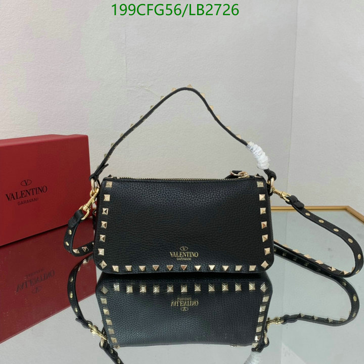 Valentino Bag-(Mirror)-Diagonal-,Code: LB2726,$: 199USD