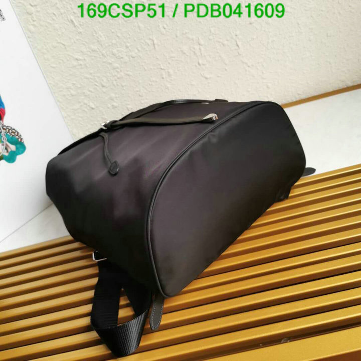 Prada Bag-(Mirror)-Backpack-,Code: PDB041609,$: 169USD