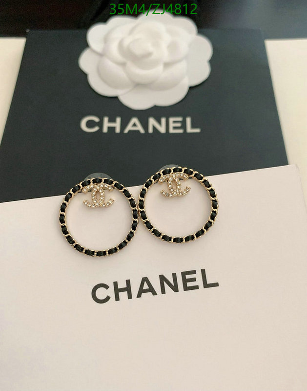 Jewelry-Chanel,Code: ZJ4812,$: 35USD