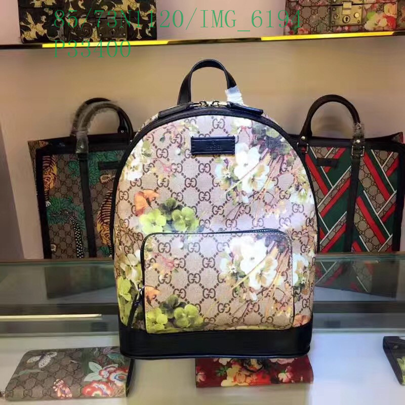 Gucci Bag-(4A)-Backpack-,Code: GGB120534,$: 85USD