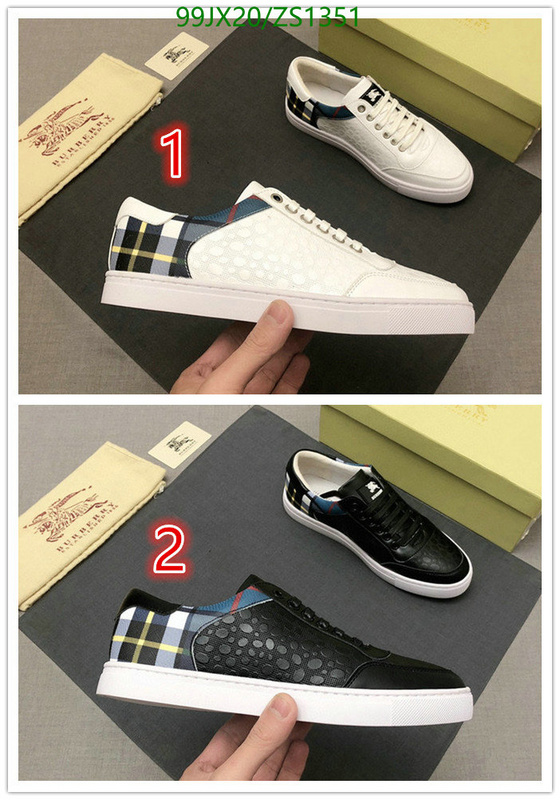 Men shoes-Burberry, Code: ZS1351,$: 99USD