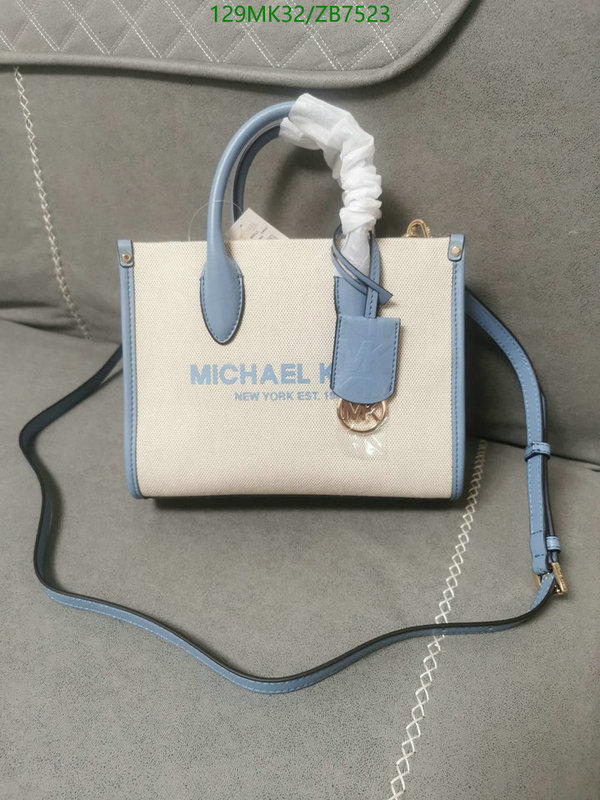 Michael Kors Bag-(Mirror)-Handbag-,Code: ZB7523,$: 129USD