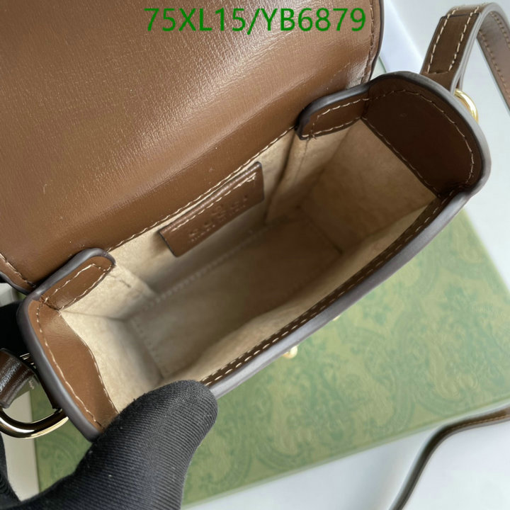 Gucci Bag-(4A)-Horsebit-,Code: YB6879,$: 75USD