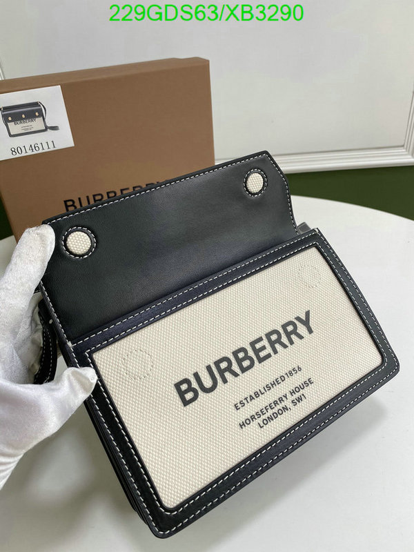 Burberry Bag-(Mirror)-Diagonal-,Code: XB3290,$: 229USD