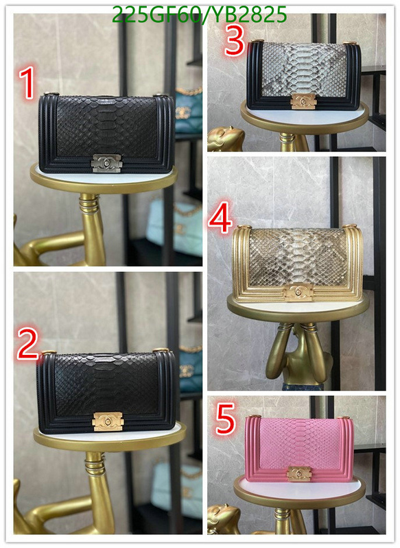 Chanel Bags -(Mirror)-Le Boy,Code: YB2825,$: 225USD