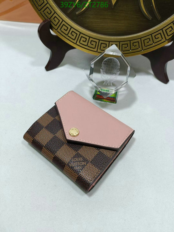 LV Bags-(4A)-Wallet-,Code: ZT2786,$: 39USD