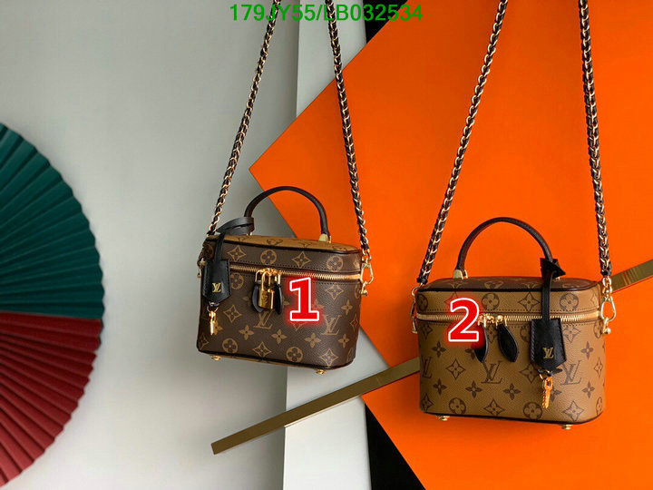 LV Bags-(Mirror)-Vanity Bag-,Code: LB032534,$: 179USD