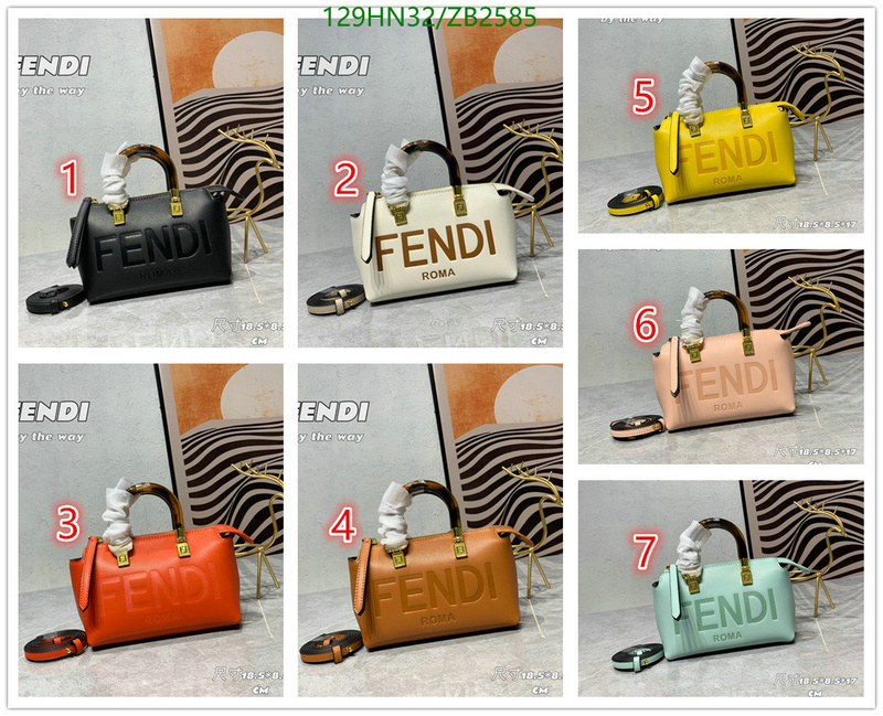 Fendi Bag-(4A)-By The Way-,Code: ZB2585,$: 129USD