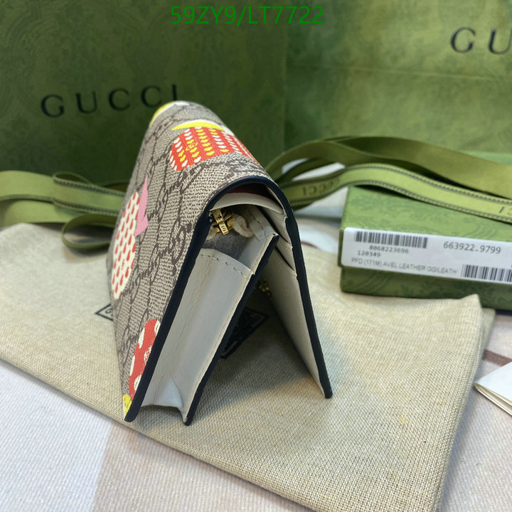 Gucci Bag-(4A)-Wallet-,Code: LT7722,$: 59USD