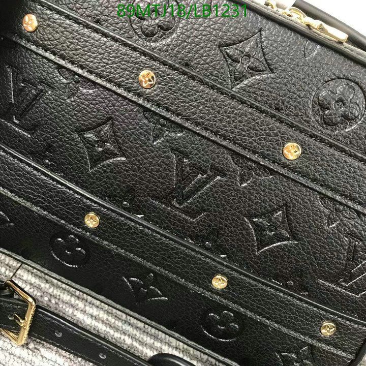 LV Bags-(4A)-Petite Malle-,Code: LB1231,$: 89USD