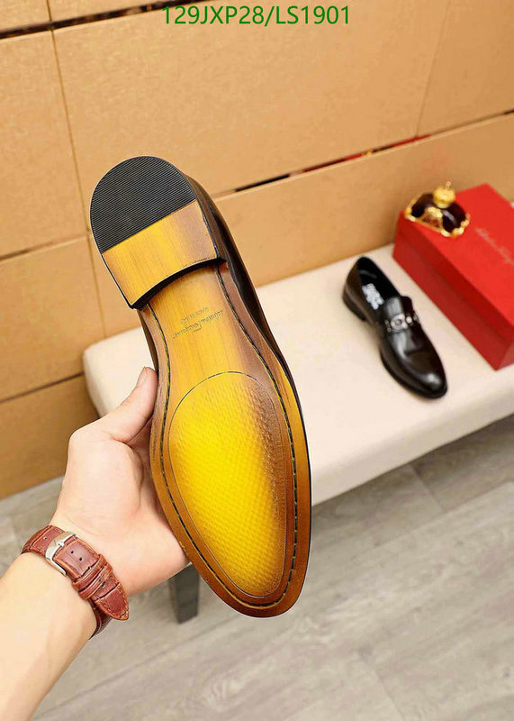 Mens high-quality leather shoes,Code: LS1901,$: 129USD