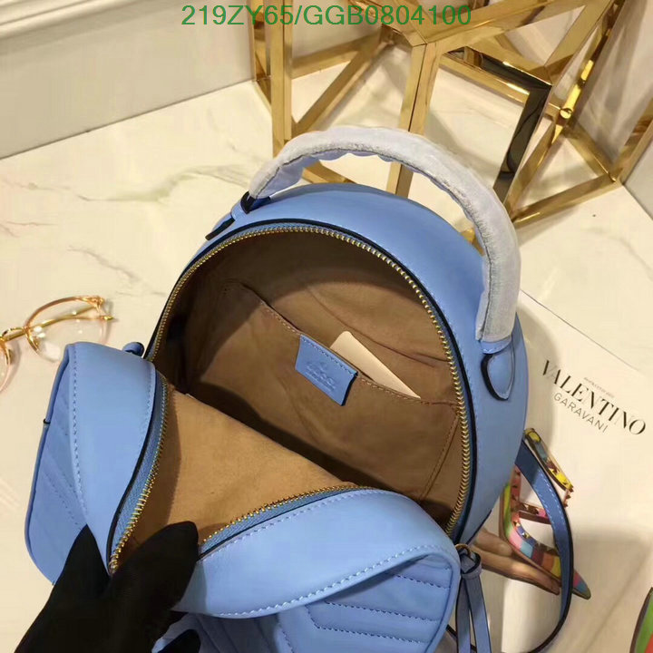 Gucci Bag-(Mirror)-Backpack-,Code: GGB0804100,$:219USD