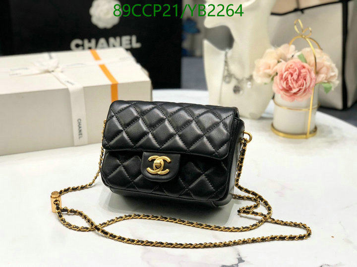 Chanel Bags ( 4A )-Diagonal-,Code: YB2264,$: 89USD