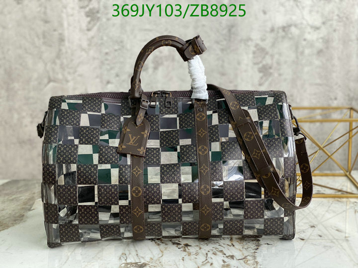 LV Bags-(Mirror)-Keepall BandouliRe 45-50-,Code: ZB8925,$: 369USD