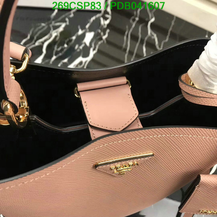 Prada Bag-(Mirror)-Handbag-,Code: PDB041607,$: 269USD