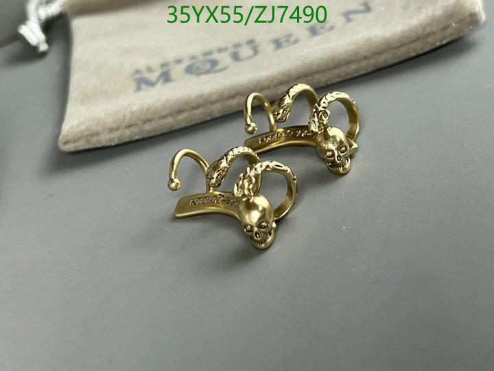 Jewelry-Alexander McQueen, Code: ZJ7490,$: 35USD