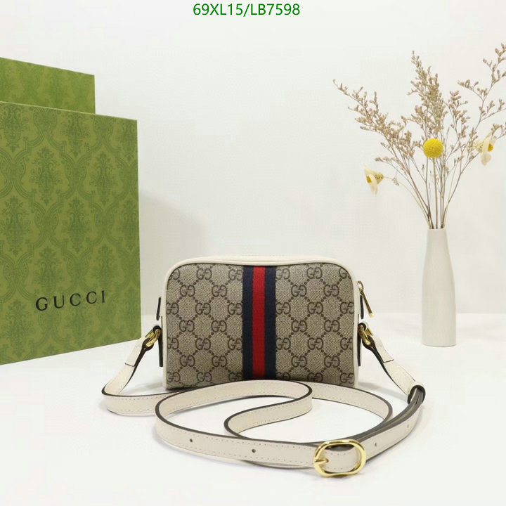 Gucci Bag-(4A)-Ophidia-G,Code: LB7598,$: 69USD