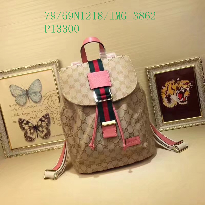 Gucci Bag-(4A)-Backpack-,Code:GGB111004,$: 79USD