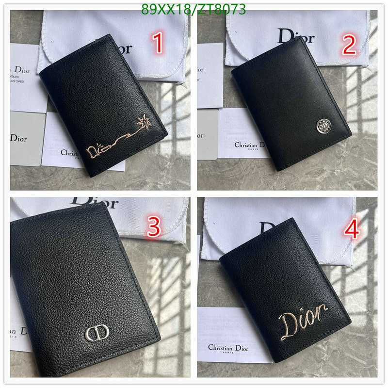 Dior Bags -(Mirror)-Wallet-,Code: ZT8073,$: 89USD