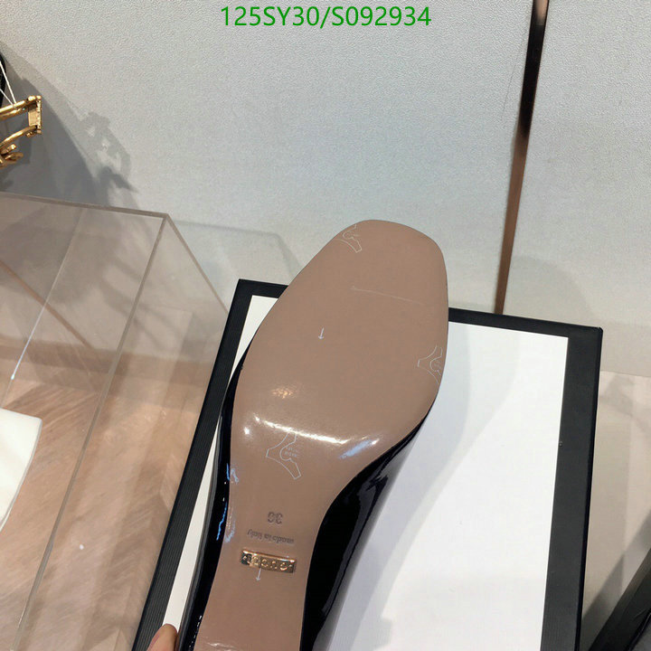 Women Shoes-Gucci, Code:S092934,$: 125USD