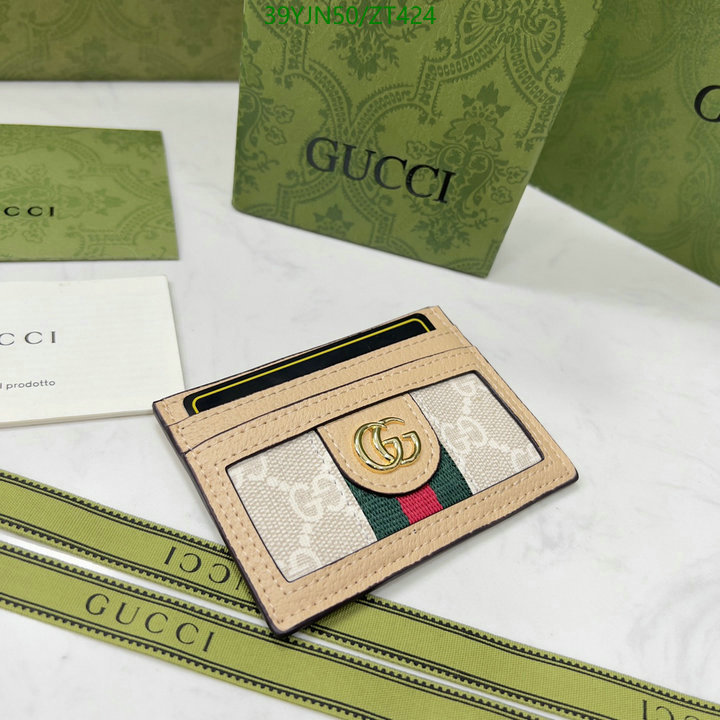 Gucci Bag-(4A)-Wallet-,Code: ZT424,$: 39USD