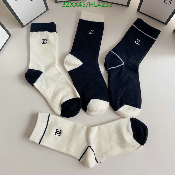 Sock-Chanel,Code: HL4253,$: 32USD