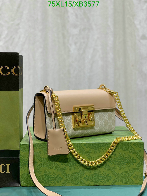 Gucci Bag-(4A)-Padlock-,Code: XB3577,$: 75USD