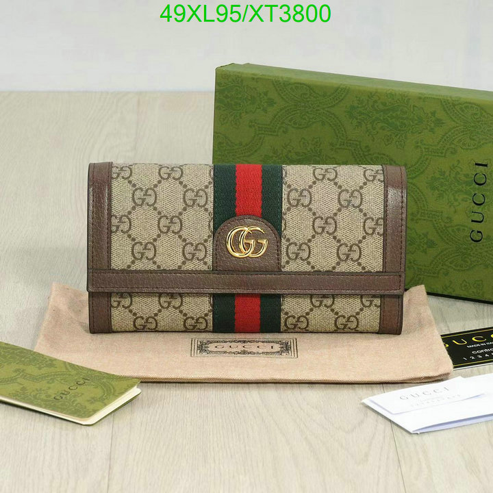 Gucci Bag-(4A)-Wallet-,Code: XT3800,$: 49USD