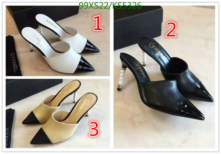 Women Shoes-Chanel,Code: KS5326,$: 99USD