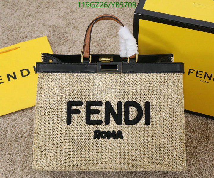 Fendi Bag-(4A)-Handbag-,Code: YB5708,$: 119USD