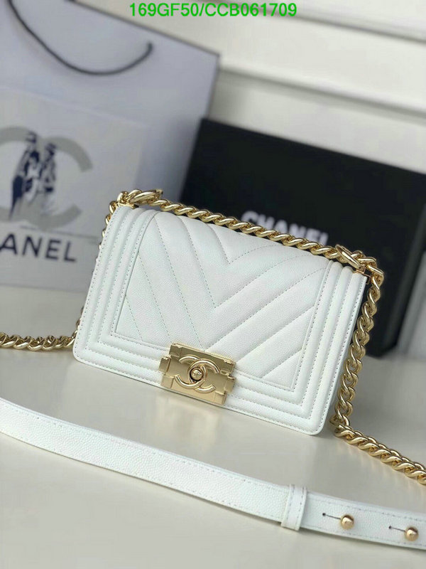 Chanel Bags -(Mirror)-Le Boy,Code: CCB061709,$: 169USD