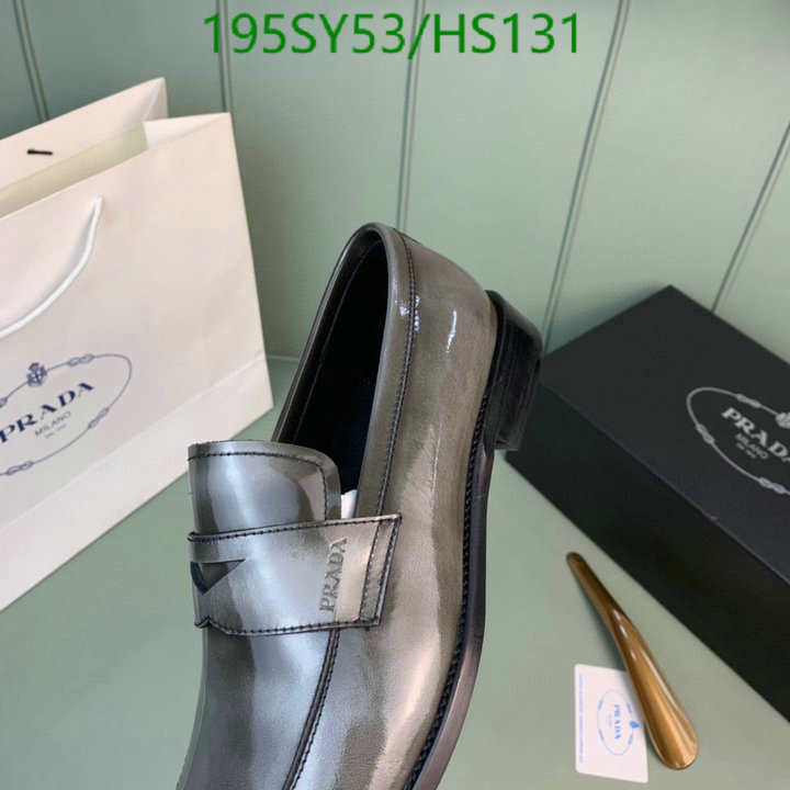 Men shoes-Prada, Code: HS131,$: 195USD