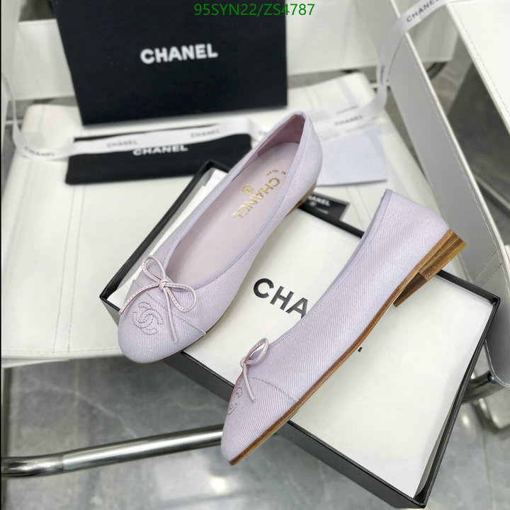 Chanel-Ballet Shoes,Code: ZS4787,$: 95USD