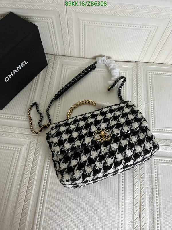 Chanel Bags ( 4A )-Diagonal-,Code: ZB6308,$: 89USD