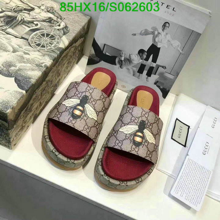 Women Shoes-Gucci, Code: S062603,$: 85USD