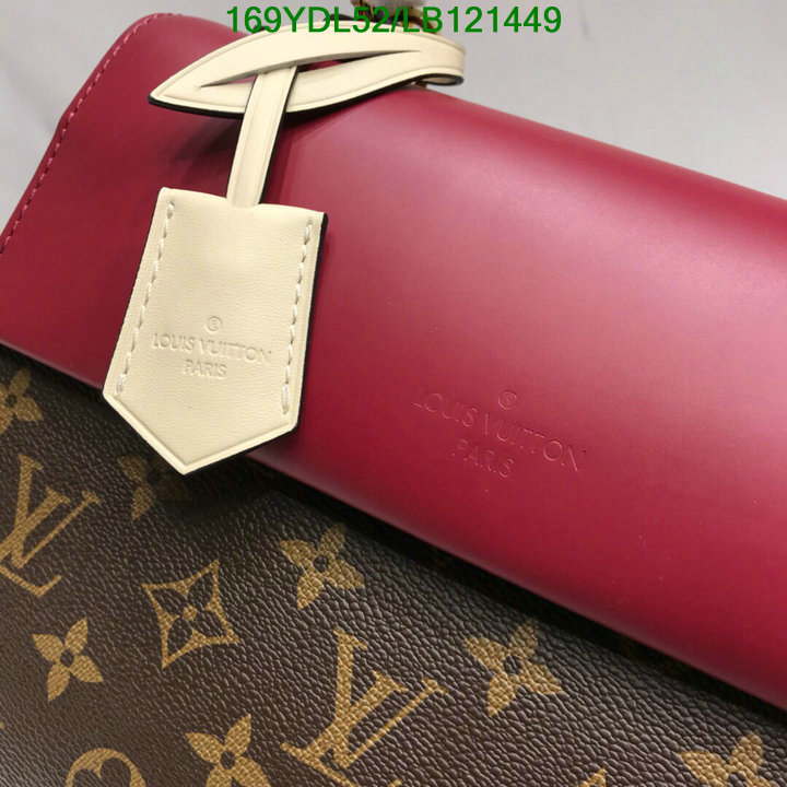 LV Bags-(Mirror)-Handbag-,Code: LB121449,$: 169USD