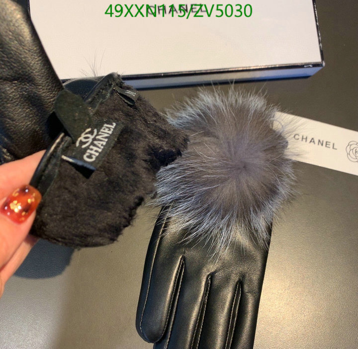 Gloves-Chanel, Code: ZV5030,$: 49USD