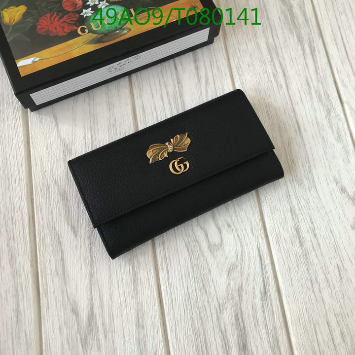 Gucci Bag-(4A)-Wallet-,Code: T080141,$:49USD