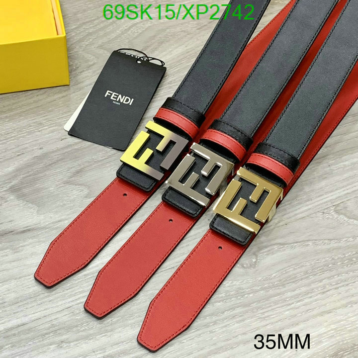 Belts-Fendi, Code: XP2742,$: 69USD