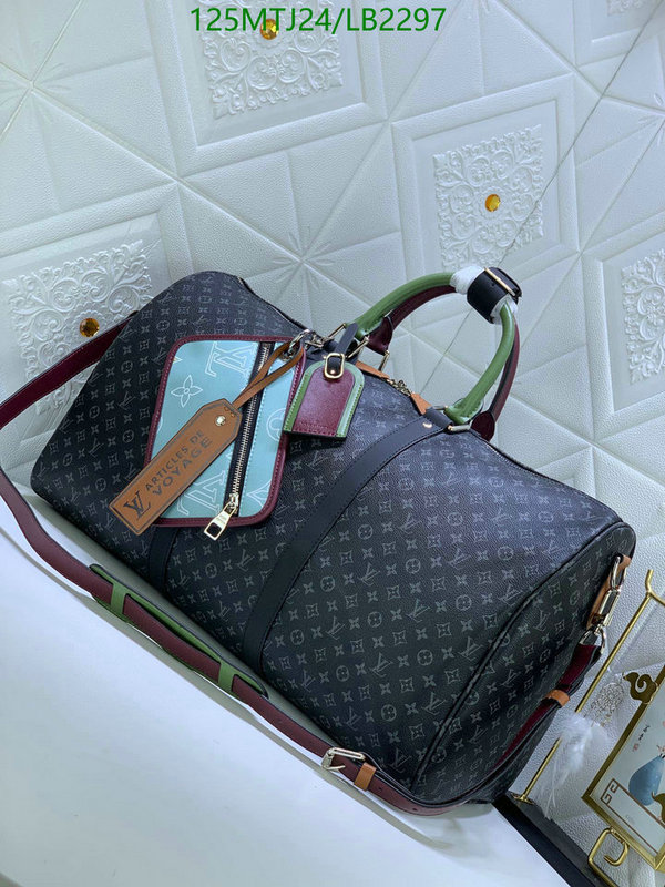 LV Bags-(4A)-Keepall BandouliRe 45-50-,Code: LB2297,$: 125USD