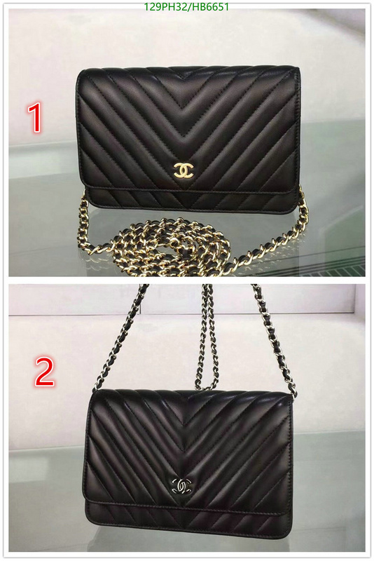 Chanel Bags -(Mirror)-Diagonal-,Code: HB6651,$: 129USD