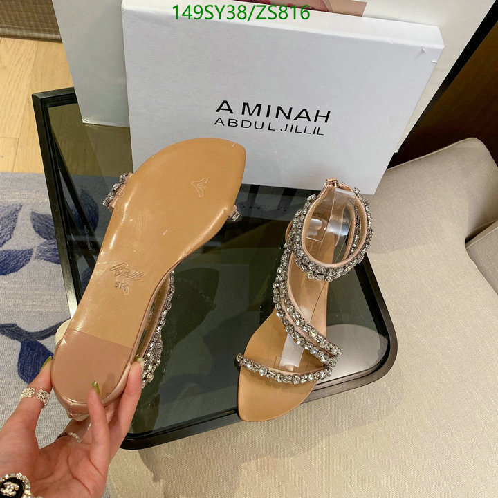 Women Shoes-Aminah Abdul Jillil, Code: ZS816,$: 149USD