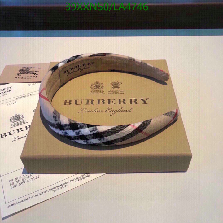 Headband-Burberry, Code: LA4746,$: 39USD