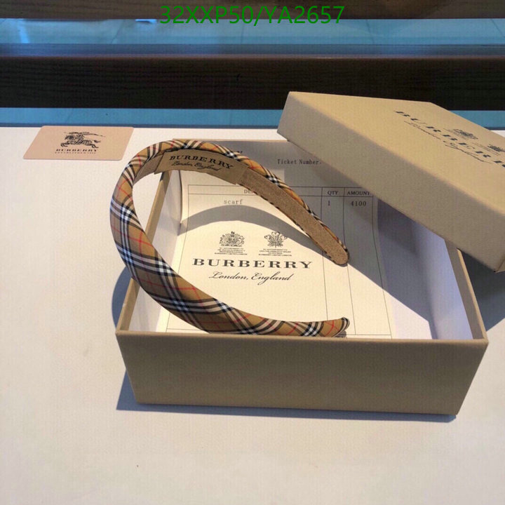 Headband-Burberry, Code: YA2657,$: 32USD