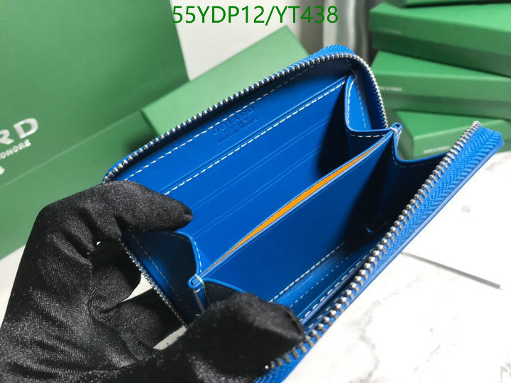 Goyard Bag-(Mirror)-Wallet-,Code: YT438,$: 55USD