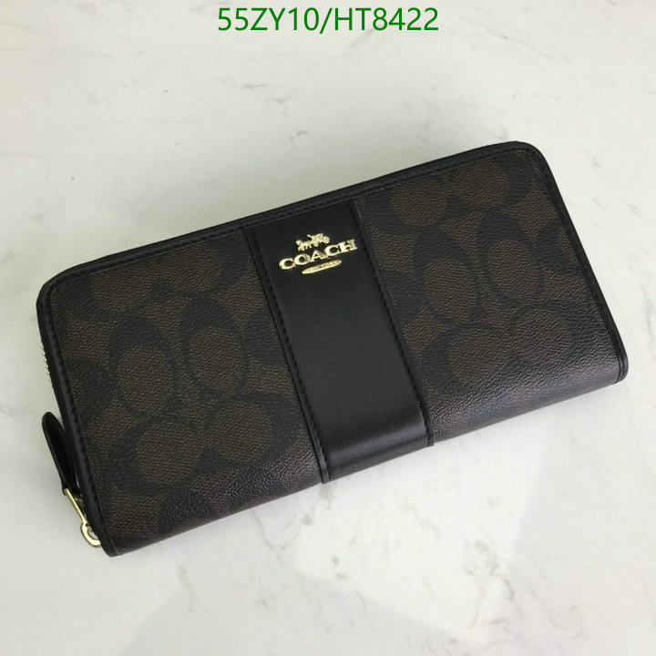 Coach Bag-(4A)-Wallet-,Code: HT8422,$: 55USD